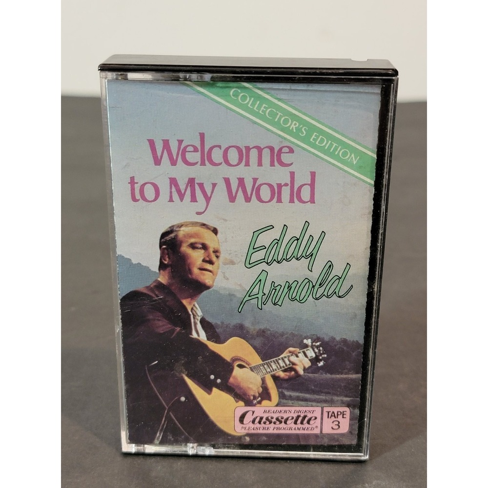 Eddy Arnold Welcome to My‎ World Cassette Reader's Digest Collector's Edition